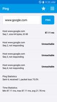 Ping capture d'écran 1