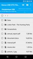 USB OTG File Manager for Nexus capture d'écran 1