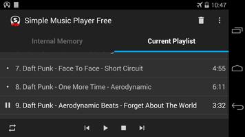 Simple Music Player Free imagem de tela 3