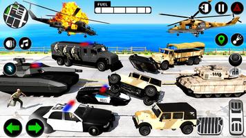 Militaire Parking Jeux capture d'écran 1