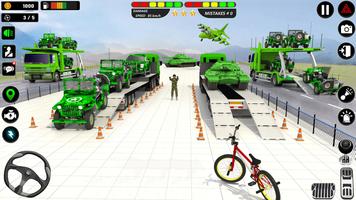 Militaire Parking Jeux capture d'écran 3