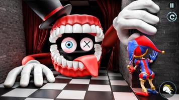 Clown Monster Escape Games 3D পোস্টার