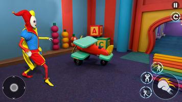 برنامه‌نما Clown Monster Escape Games 3D عکس از صفحه