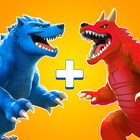 Merge Dinosaur Monster Battle icône