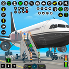 Vol Simulateur Avion Jeux icône