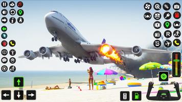 Vol Simulateur Avion Jeux capture d'écran 3