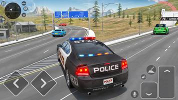 مطاردة سيارة شرطة- لعبة الشرطي تصوير الشاشة 3
