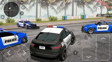 مطاردة سيارة شرطة- لعبة الشرطي تصوير الشاشة 1