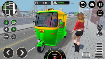 Tuk Tuk Auto - Rickshaw Games capture d'écran 3