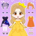 Cute Doll :Dress Up Game ikona