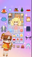 Cute Doll :Dress Up Game Affiche