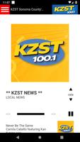 KZST 100.1 FM ポスター