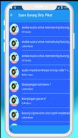 Koleksi Suara Burung Sirtu Pikat Offline Mp3 2019 imagem de tela 3