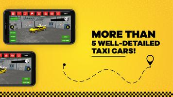 Taxi Simulator Car Drive Game screenshot 1