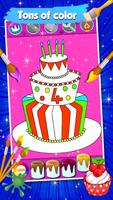 Cake Coloring Pages ภาพหน้าจอ 3