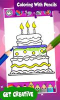 Cake Coloring Pages 截图 2