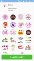 WAStickers - Birthday Stickers 截圖 3