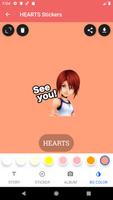 WAStickerApps: Lovely Heart Stickers for Whatsapp imagem de tela 2