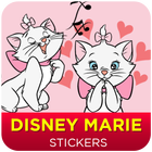 WAStickers - Disney Marie cute catty poses Zeichen