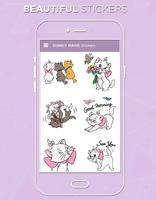 WAStickers - Disney Marie cute catty poses スクリーンショット 3