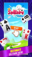 Solitaire Hero Card Game Affiche