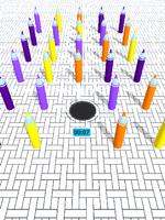 Paint Hole - Black Hole Games الملصق