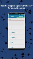 Norwegian Tigrinya Dictionary capture d'écran 1