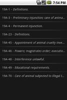NCLaw-  Animals - Chapter 19A screenshot 2