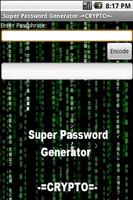 Super Password Generator poster