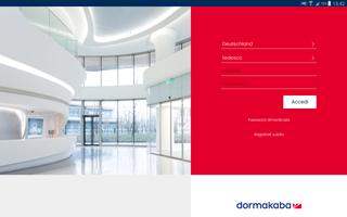 3 Schermata dormakaba Extranet