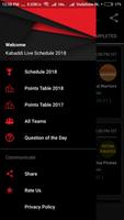 برنامه‌نما Kabaddi Schedule 2018 عکس از صفحه
