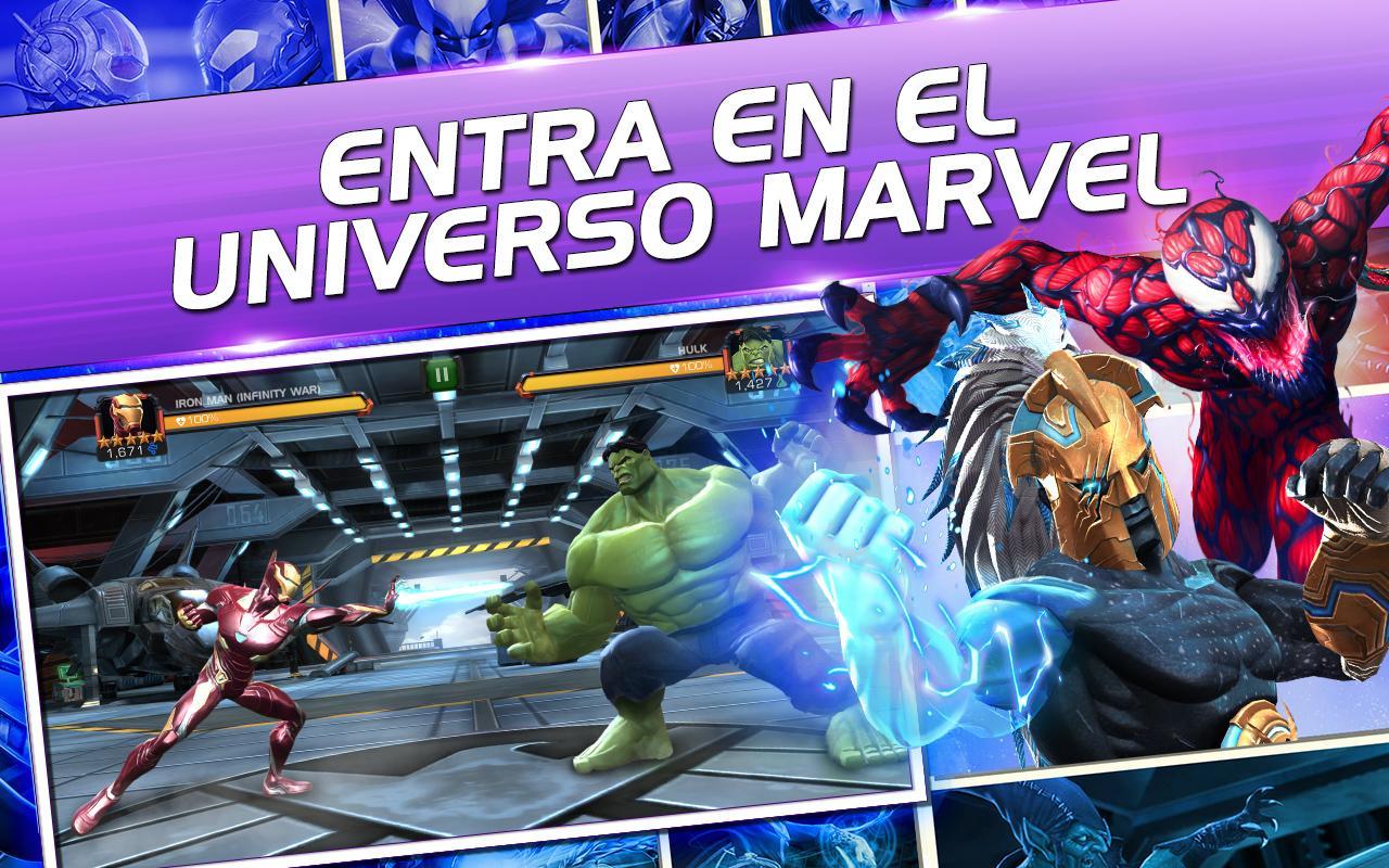 Marvel Batalla De Superhéroes For Android Apk Download - becoming the strongest thanos in roblox