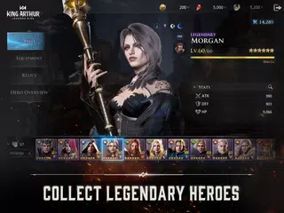 Descargar XAPK de King Arthur: Legends Rise
