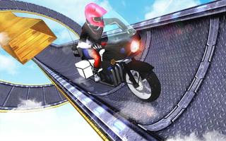 2 Schermata Impossible Mega Ramp Moto Bike Tricky Stunts 2019