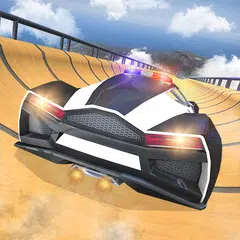 Скачать US Police Car Impossible tricky stunts 2019 APK