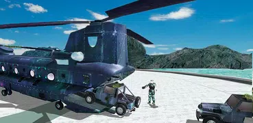 US Police Helicopter Transport: Police Plane Games
