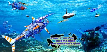 US Police Robot Shark Submarin