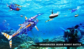 US Police Robot Shark Submarin 포스터