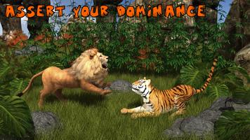 Ultimate Lion Vs Tiger: Wild J الملصق