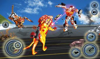 Ultimate Robot Lion Vs Tiger R ảnh chụp màn hình 3