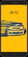 Racing Car Art Wallpaper HD Plakat