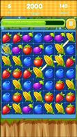 lien de fruits match 2 puzzle capture d'écran 1