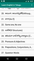 Learn English In Telugu capture d'écran 3