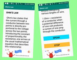 Electrical Engineering Laws poster