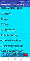 Physics Units screenshot 1