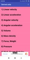 Physics Units screenshot 2