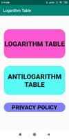 LOGARITHM TABLE PRO poster