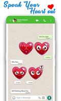 WAStickerApps:3D  Love Stickers for whatsapp imagem de tela 3