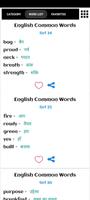Common English Words screenshot 2