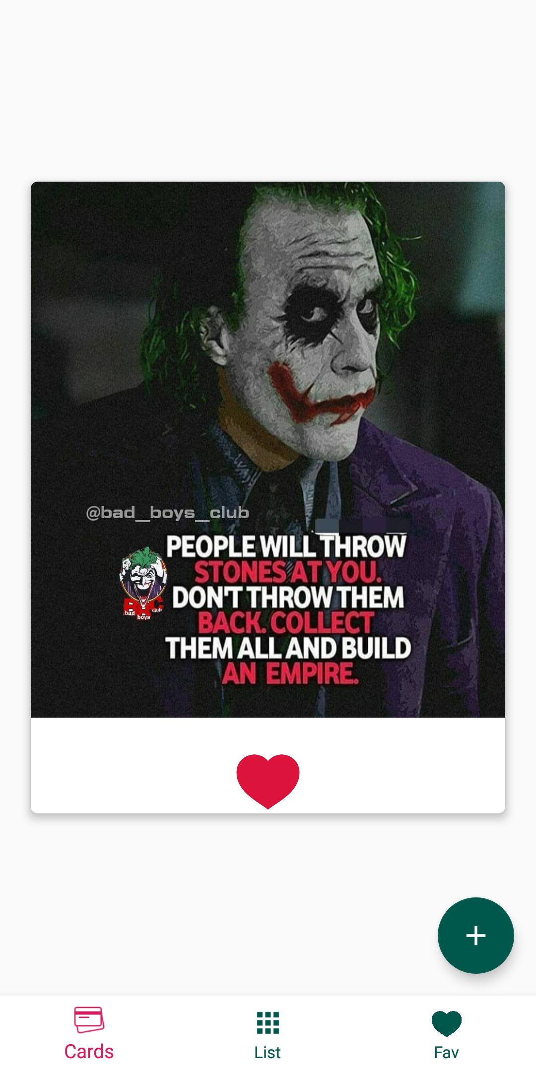 Featured image of post Joker Quotes About Life